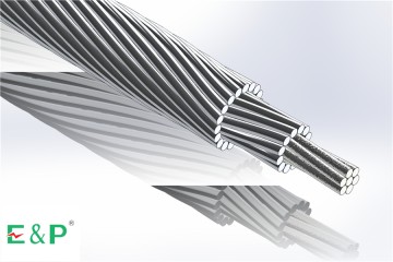 ACSR EN 50182 NF C 34-125 Galvanized Steel Core Aluminum Conductor